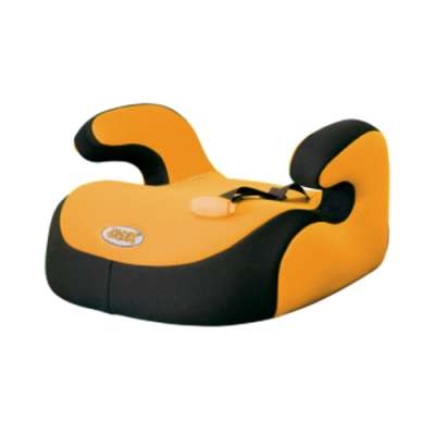 Детское автомобильное кресло SIGER "БУСТЕР" оранжевый, 6-12 лет, 22-36 кг, группа 3
