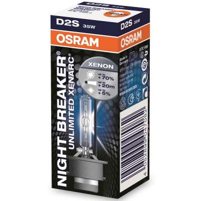 Лампа ксеноновая D2S 4300 35W P32D-2 10x1 OSRAM Xenarc Night  Breaker Unlimited