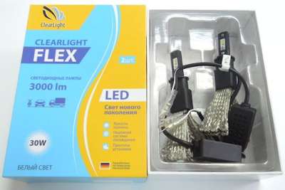 Лампа LED Clearlight Flex LED H3 3000 lm (2 шт)