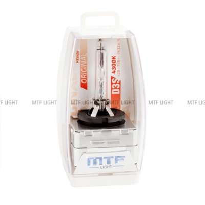 Лампа газоразрядная MTF Light D3S, 42В, 35Вт, 4300К ORIGINAL