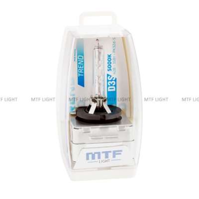 Лампа газоразрядная MTF Light D3S, 42В, 35Вт, 5000К TREND