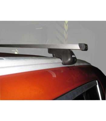 Багажник Атлант на интегрированные рейлинги с алюминиевыми прямоугольными 20х30 мм поперечинами