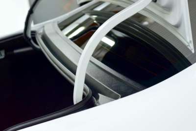 Накладка в проем заднего стекла (жабо) (ABS) LADA Vesta Седан 2014-