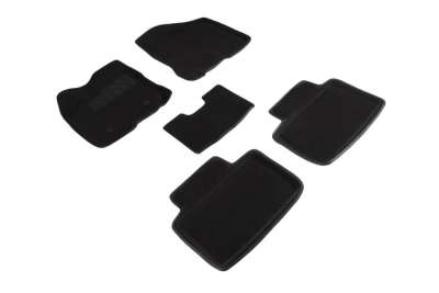 87324 Комплект ковриков 3D Lada Vesta 2015- черные