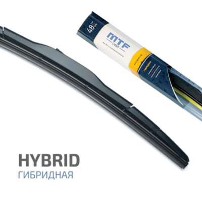 Щетка стеклоочистителя MTF light HYBRID, Гибридная, графитовое покрытие, 500мм (gd-20)