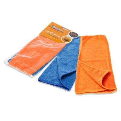 Набор салфеток из микрофибры, синяя и оранжевая (2 шт., 30*30 см), AIRLINE AB-V-01