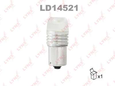 Лампа светодиодная LED P21W S25 12V BA15s SMDx1 12000K LYNXauto