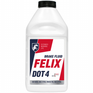 Тормозная жидкость FELIX DOT 4, 910г