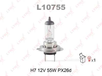 Лампа галогеновая H7 12V 55W PX26D LYNX Japan