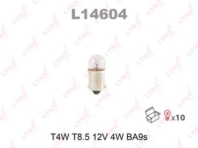 Лампа накаливания T4W 12V 4W BA9S LYNXauto цокольная